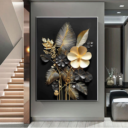 Artistic Floral Decorative Painting