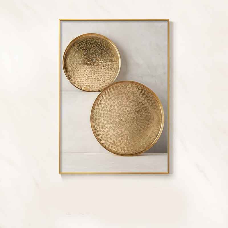 Simple Geometric Poster Canvas Painting