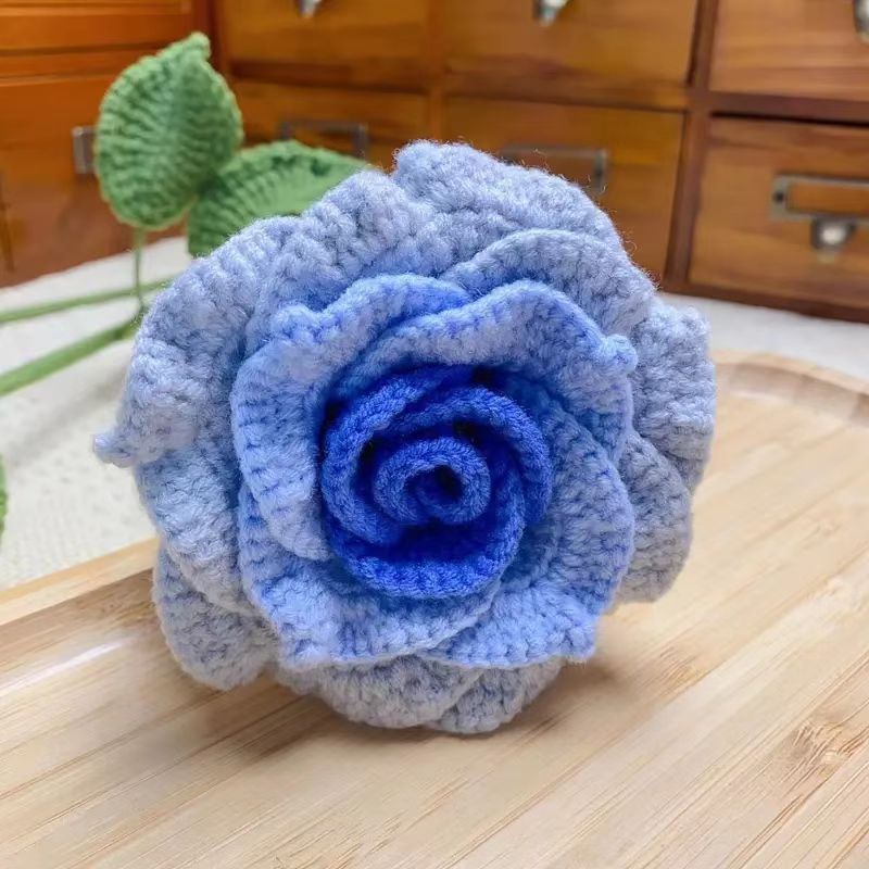 Creative Hand-Crochet Diy Wool Flowers Material Package