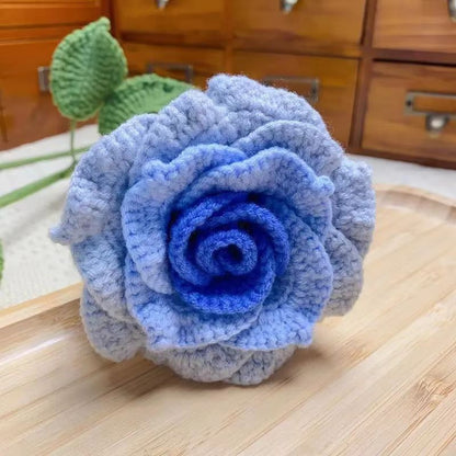 Creative Hand-Crochet Diy Wool Flowers Material Package