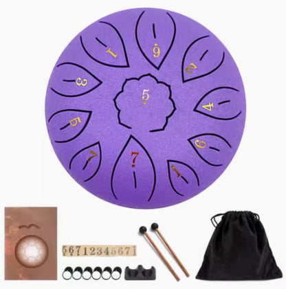 Ethereal C Steel Tongue Drum 11 tone