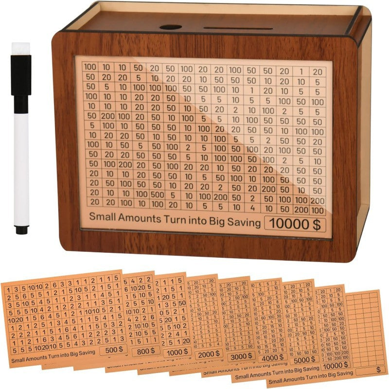 Wooden Fundraising Box