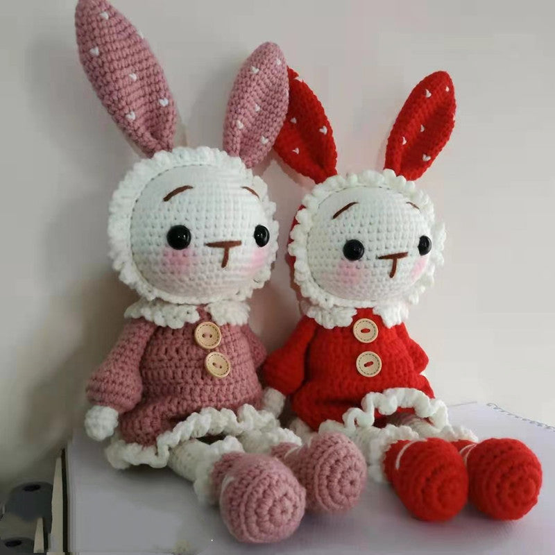 Fairy Rabbit Crochet Doll