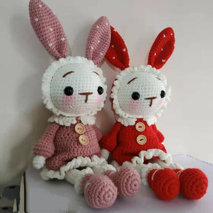 Fairy Rabbit Crochet Doll