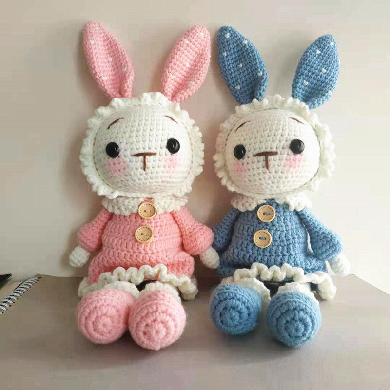 Fairy Rabbit Crochet Doll