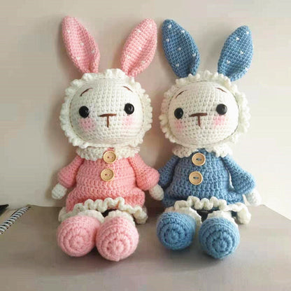 Fairy Rabbit Crochet Doll