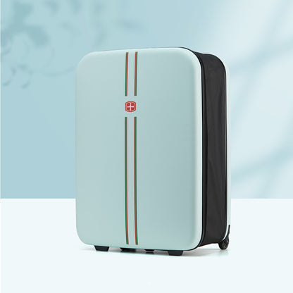 Fashion Compressible Lightweight Travel Suitcase with TSA Lock and Silent Wheels