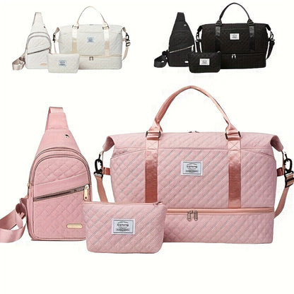 Women's Travel Bag Three-Piece Set
