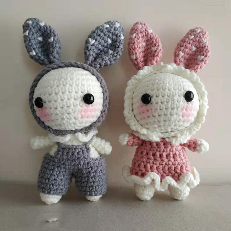 Fairy Rabbit Crochet Doll