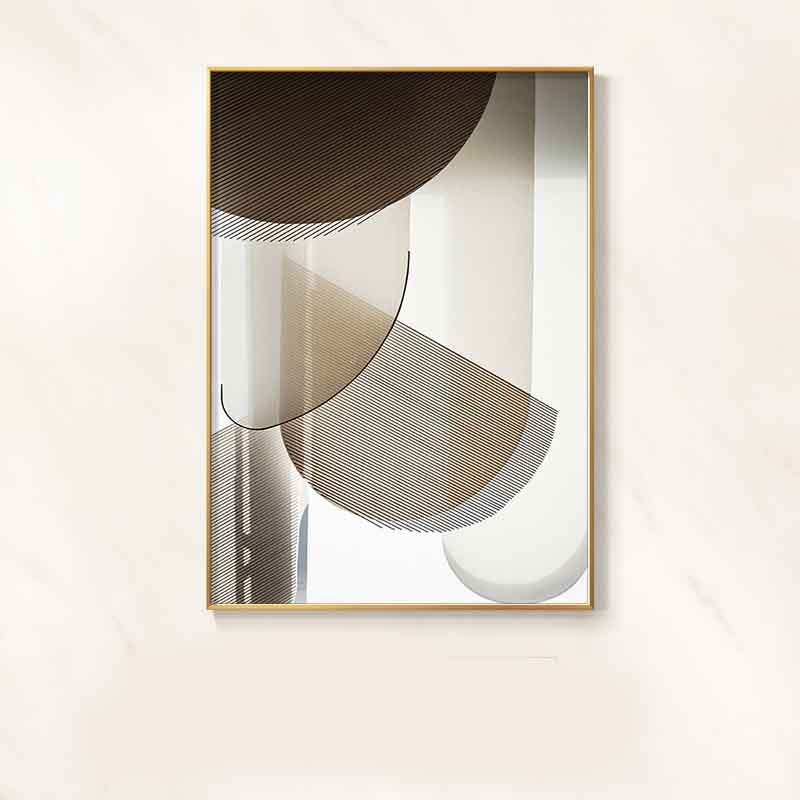 Simple Geometric Poster Canvas Painting