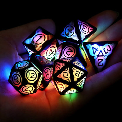 Rechargeable Glowing LED Dice