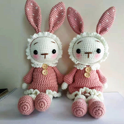 Fairy Rabbit Crochet Doll