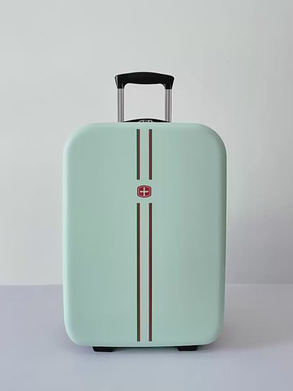 Fashion Compressible Lightweight Travel Suitcase with TSA Lock and Silent Wheels